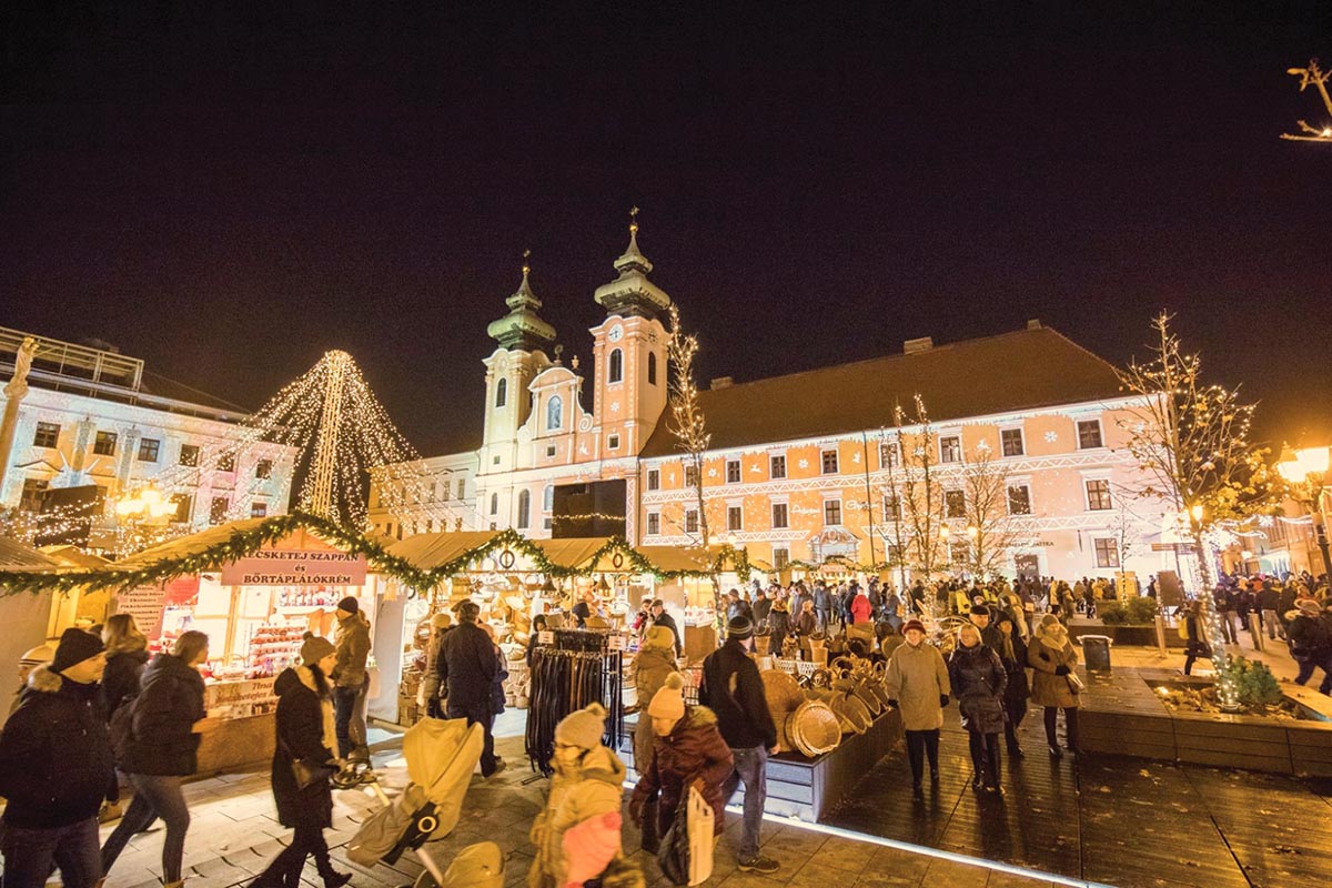Maďarsko - Advent v lázních Mosonmagyaróvár