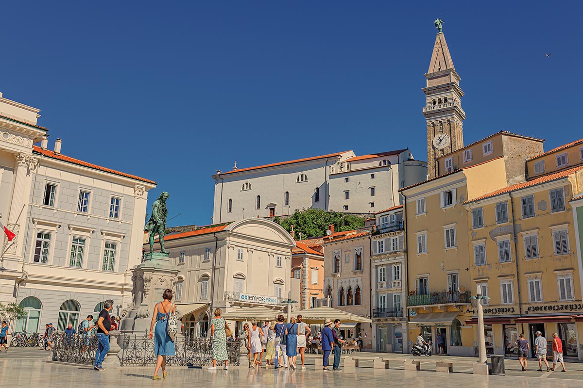 Slovinsko - Portorož - přírodní krásy, památky a mořský park III.